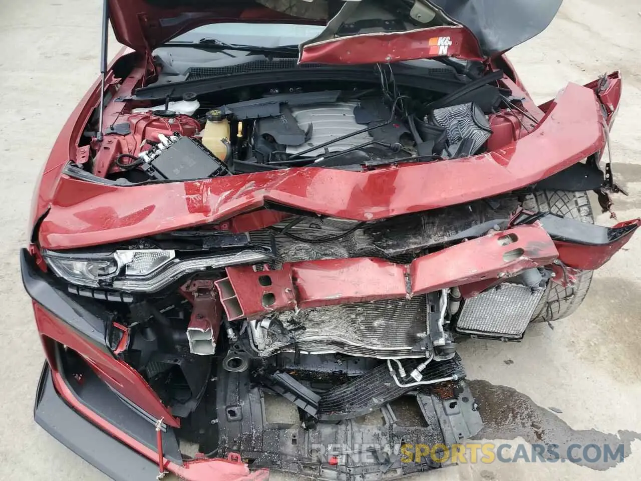 11 Photograph of a damaged car 1G1FG1R74K0108001 CHEVROLET CAMARO 2019
