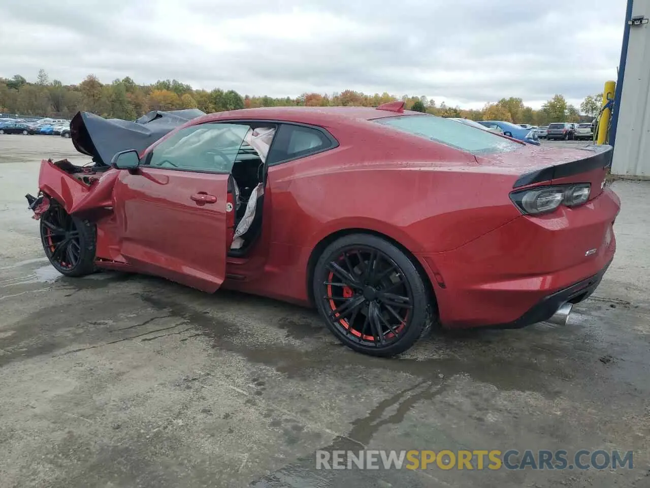 2 Photograph of a damaged car 1G1FG1R74K0108001 CHEVROLET CAMARO 2019