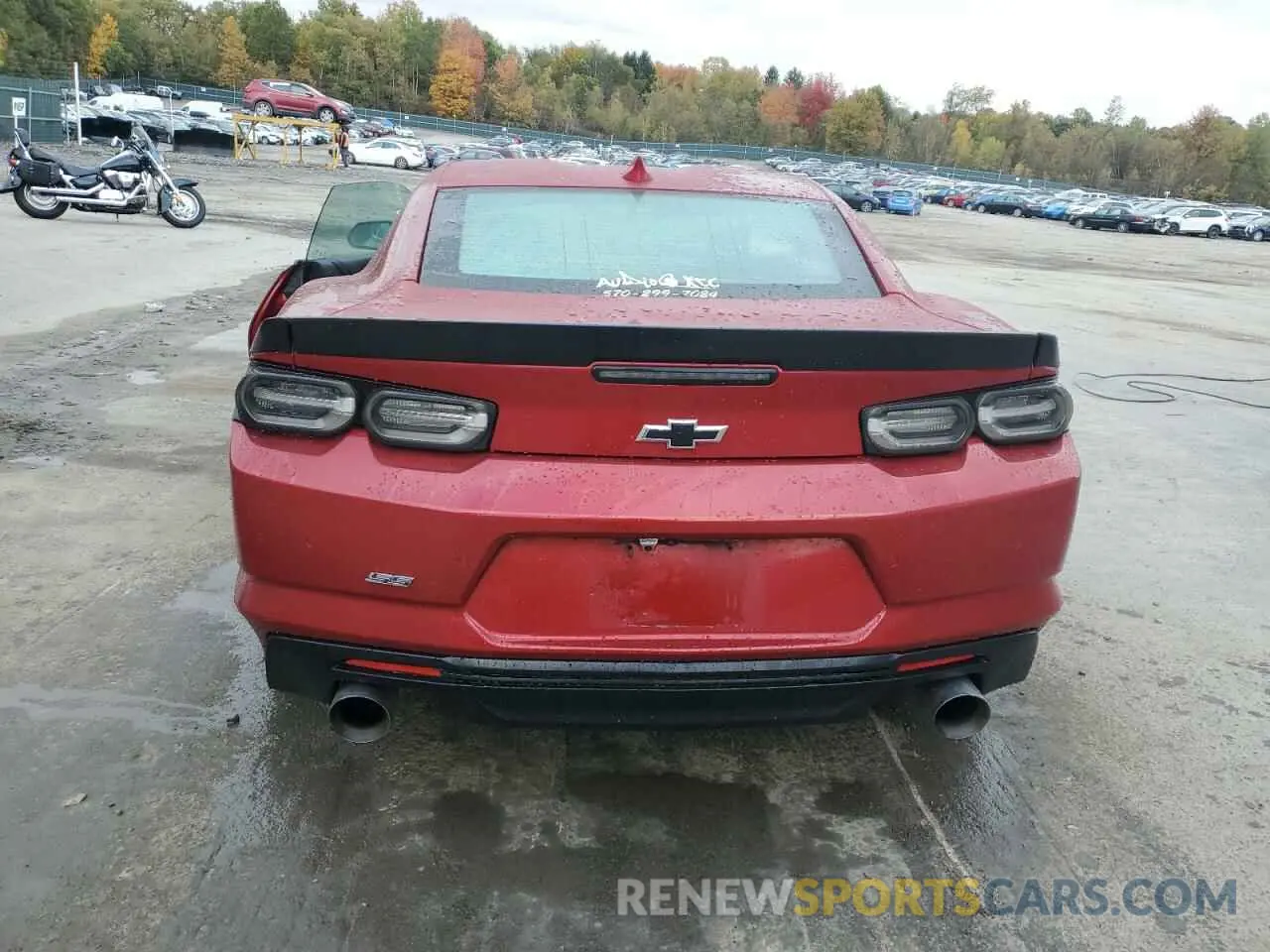 6 Photograph of a damaged car 1G1FG1R74K0108001 CHEVROLET CAMARO 2019