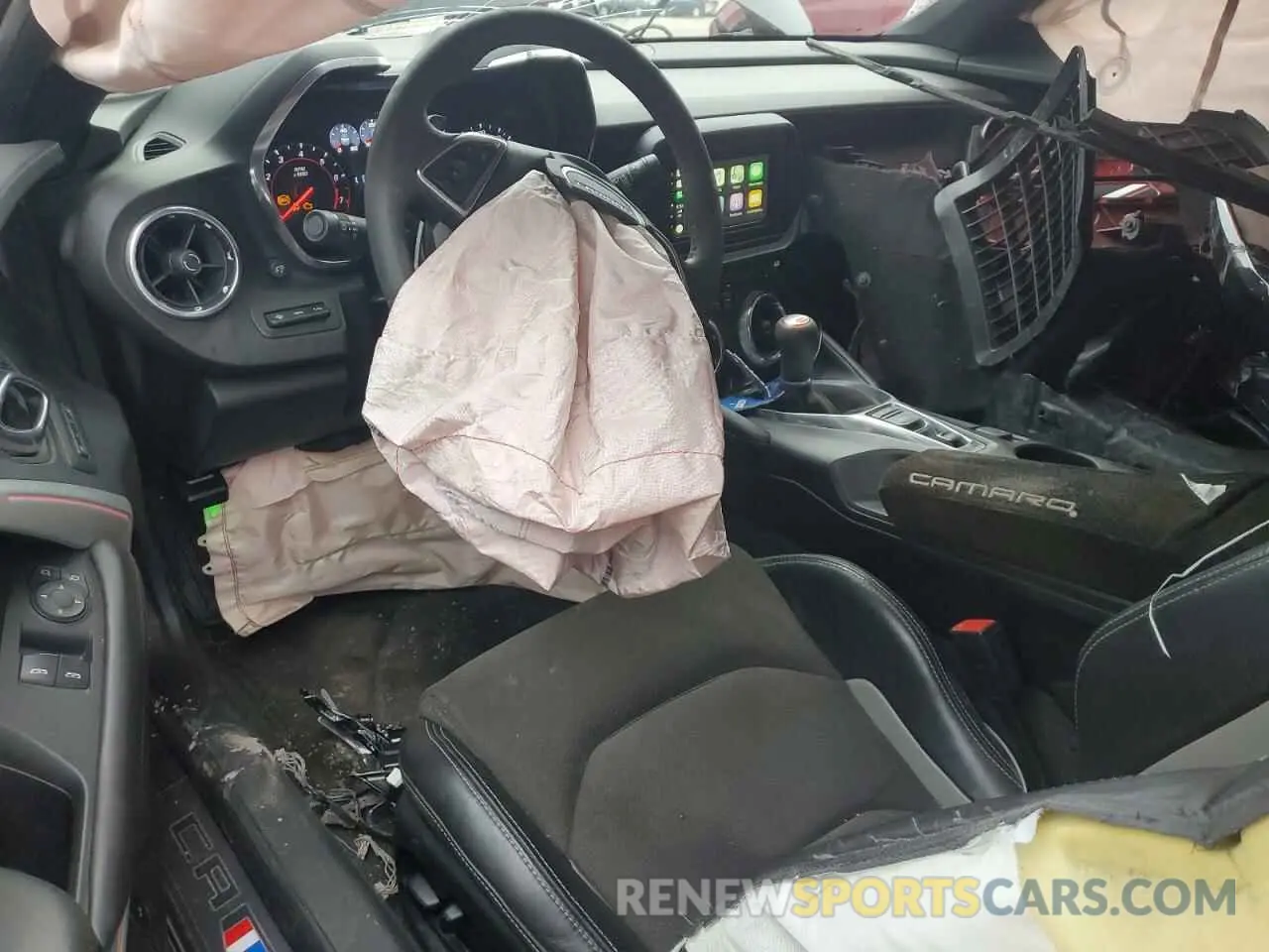 8 Photograph of a damaged car 1G1FG1R74K0108001 CHEVROLET CAMARO 2019