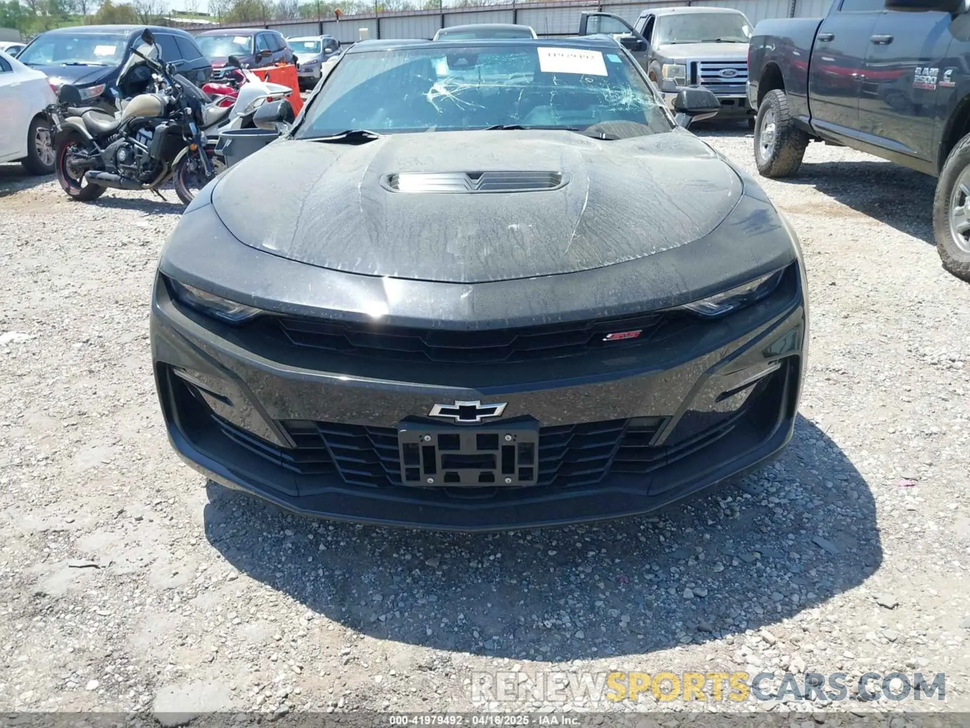 12 Photograph of a damaged car 1G1FG1R75K0122280 CHEVROLET CAMARO 2019