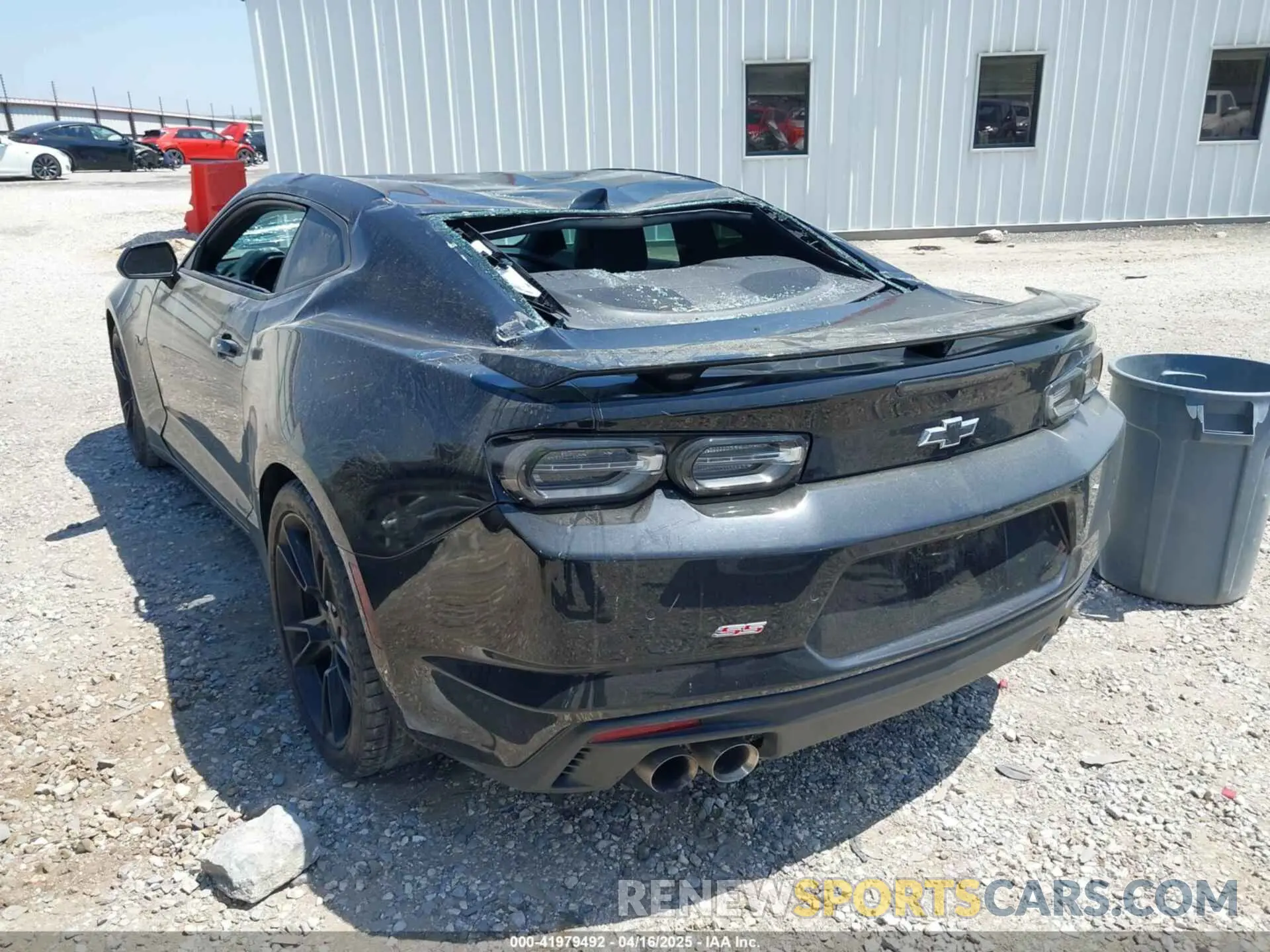 3 Photograph of a damaged car 1G1FG1R75K0122280 CHEVROLET CAMARO 2019