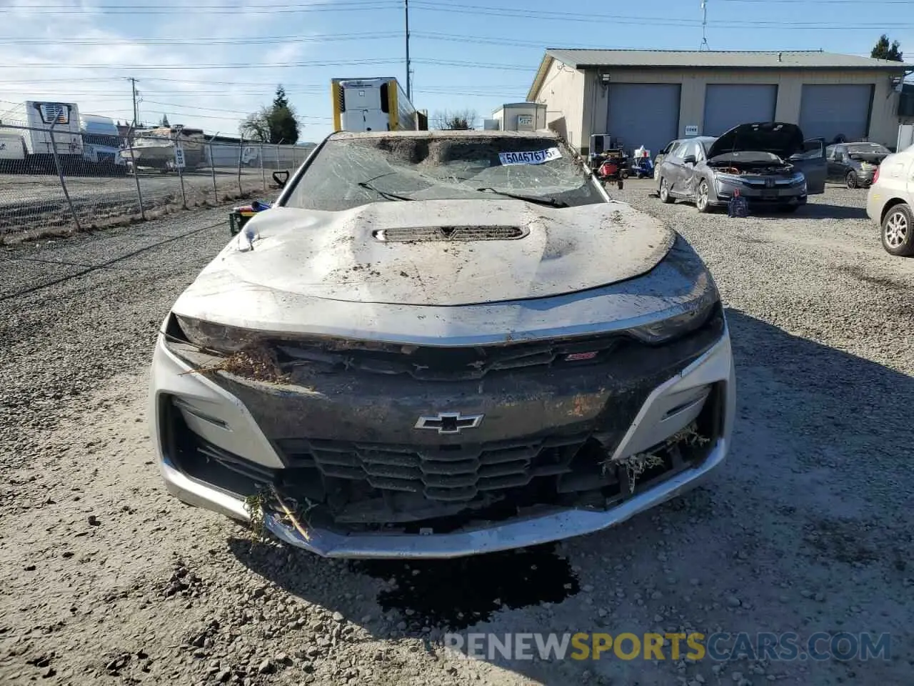 5 Photograph of a damaged car 1G1FG1R78K0125772 CHEVROLET CAMARO 2019