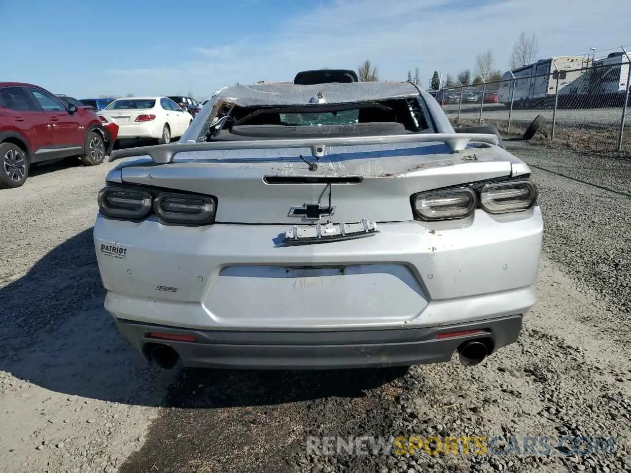 6 Photograph of a damaged car 1G1FG1R78K0125772 CHEVROLET CAMARO 2019