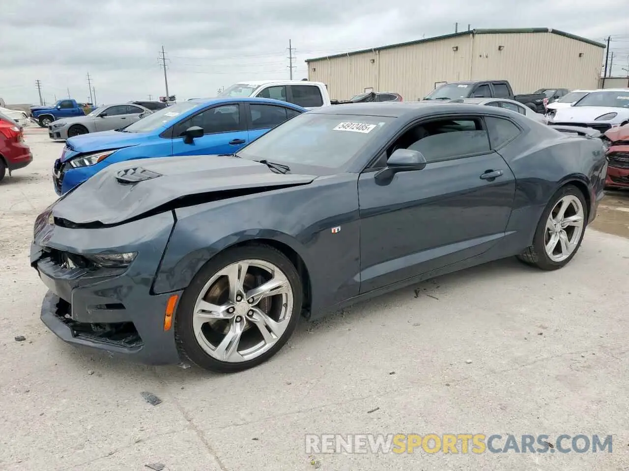 1 Photograph of a damaged car 1G1FH1R70K0111491 CHEVROLET CAMARO 2019