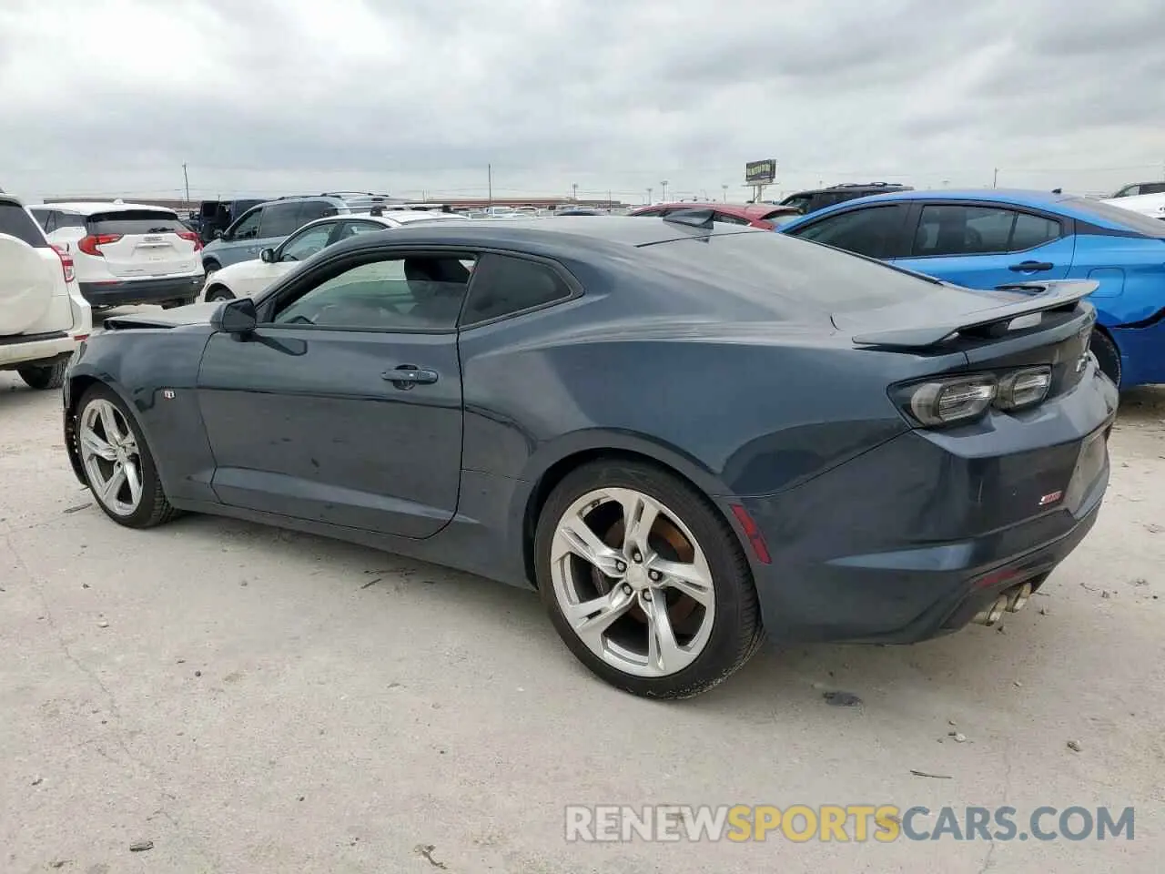 2 Photograph of a damaged car 1G1FH1R70K0111491 CHEVROLET CAMARO 2019