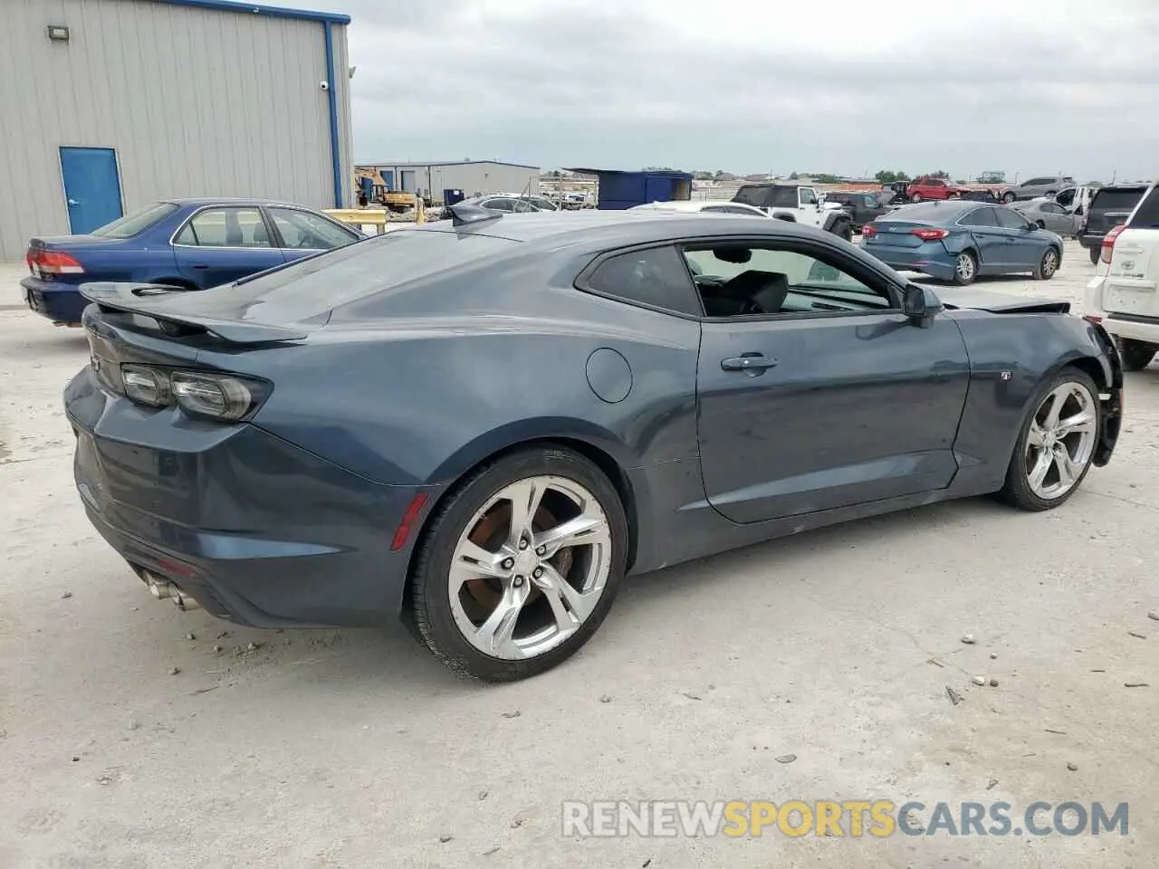 3 Photograph of a damaged car 1G1FH1R70K0111491 CHEVROLET CAMARO 2019