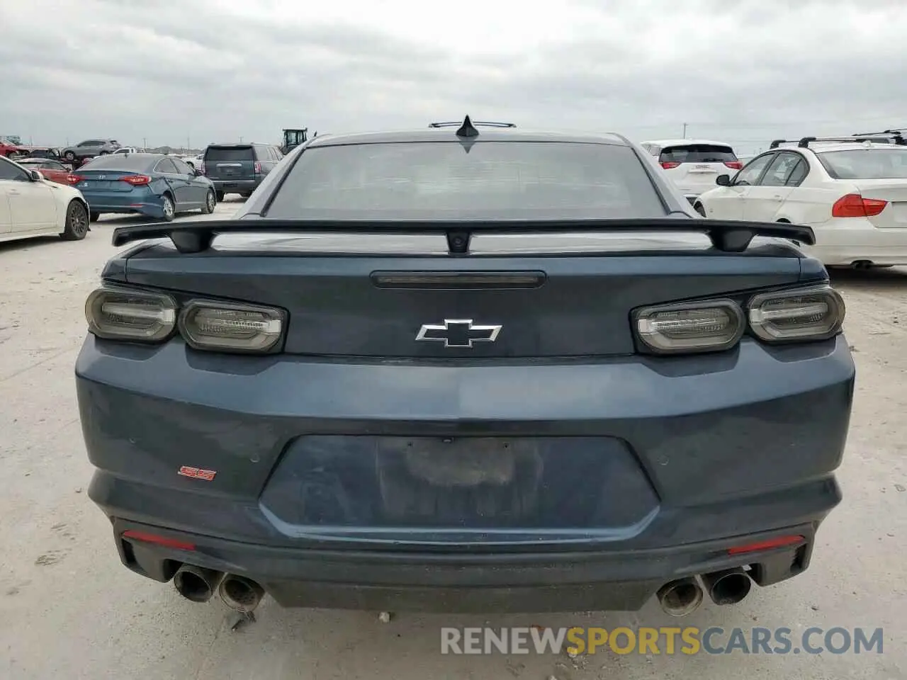 6 Photograph of a damaged car 1G1FH1R70K0111491 CHEVROLET CAMARO 2019