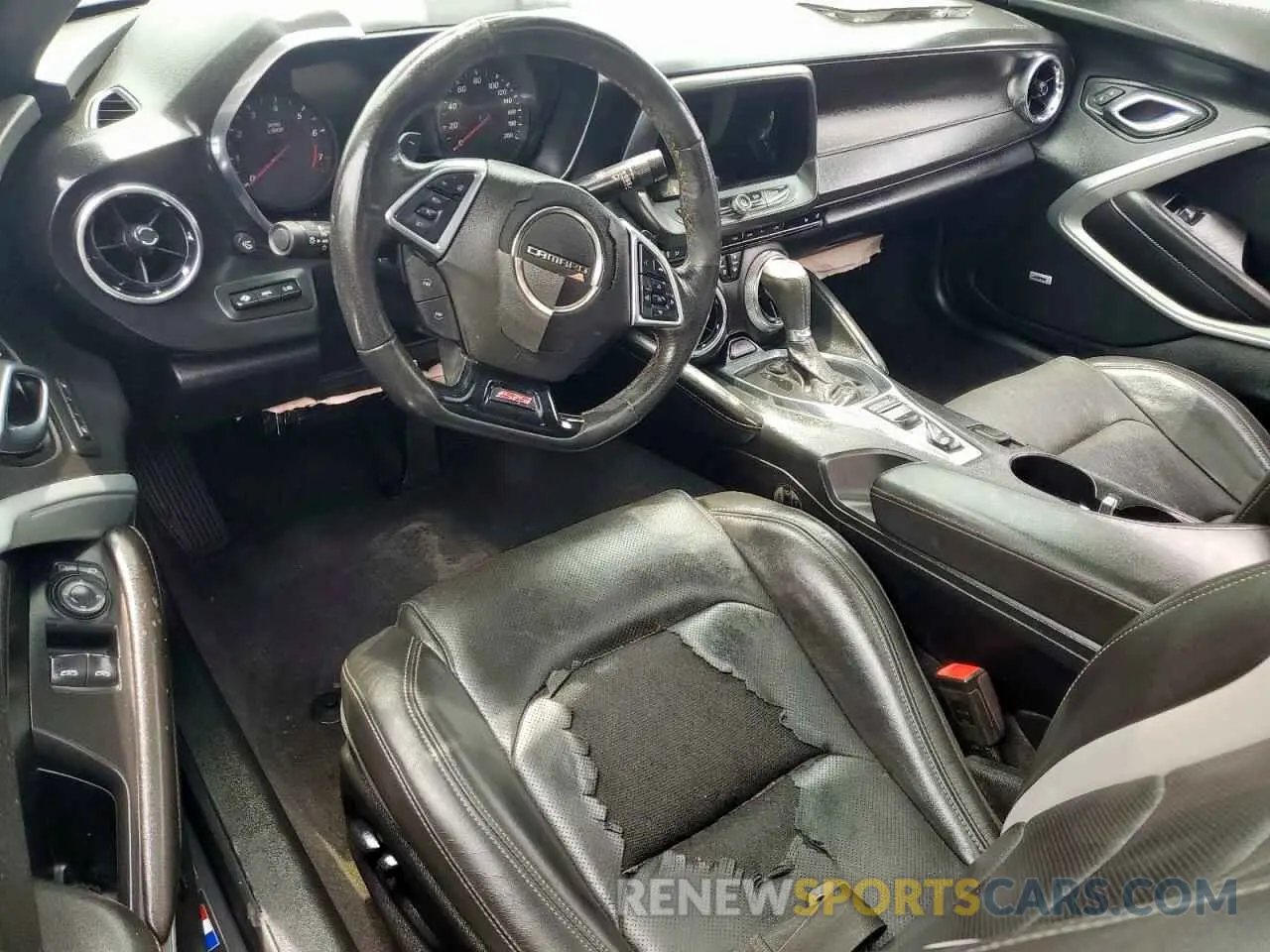 8 Photograph of a damaged car 1G1FH1R70K0111491 CHEVROLET CAMARO 2019