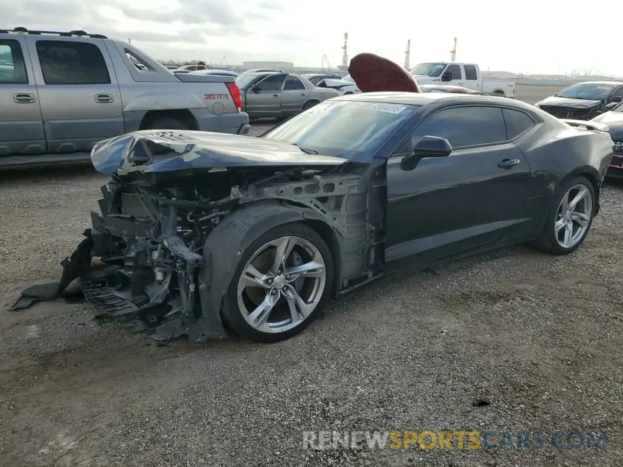 1 Photograph of a damaged car 1G1FH1R71K0109572 CHEVROLET CAMARO 2019