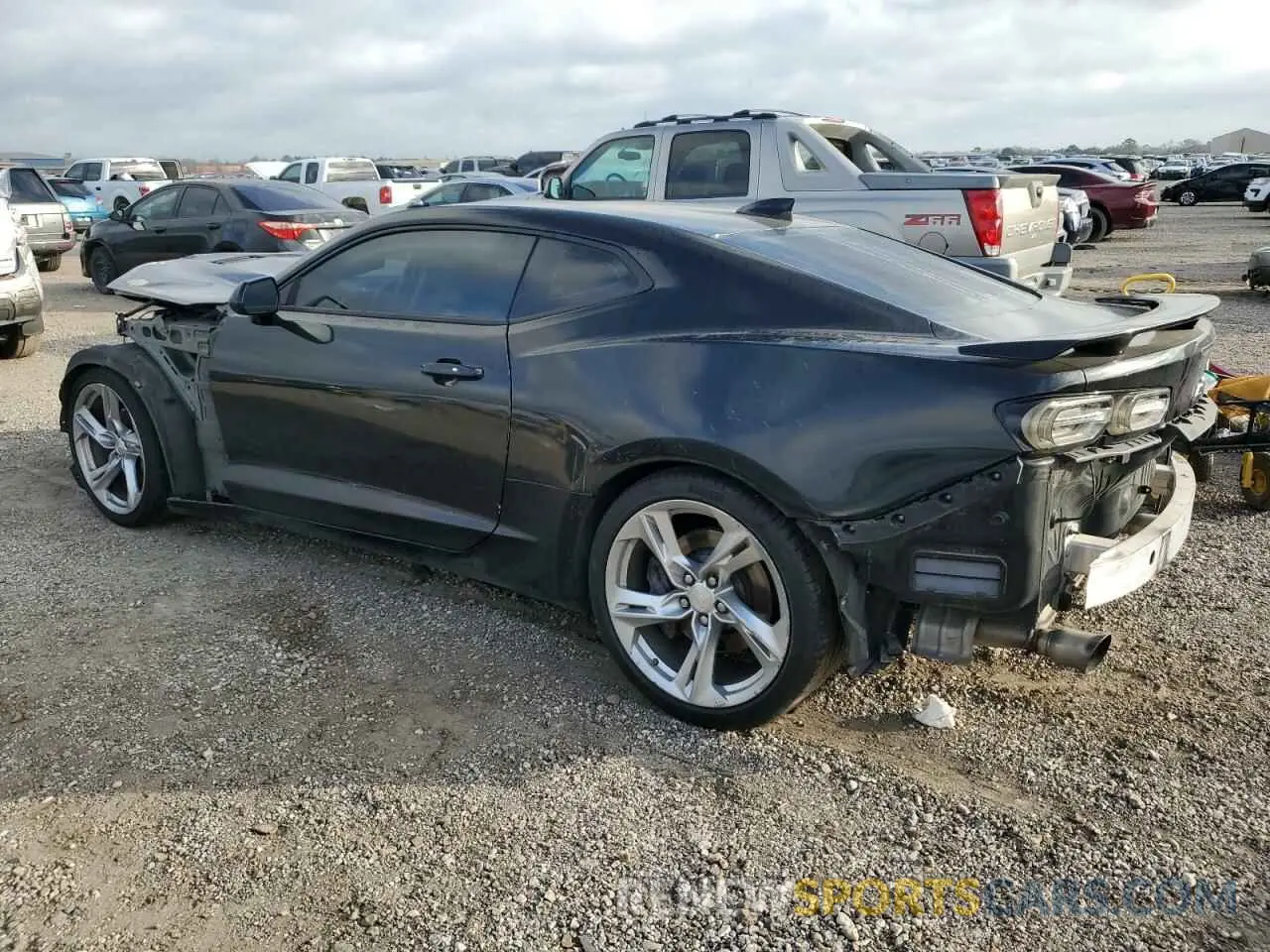 2 Photograph of a damaged car 1G1FH1R71K0109572 CHEVROLET CAMARO 2019