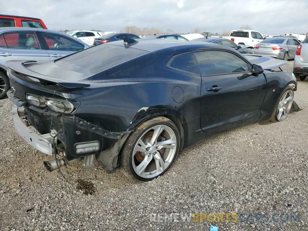 3 Photograph of a damaged car 1G1FH1R71K0109572 CHEVROLET CAMARO 2019