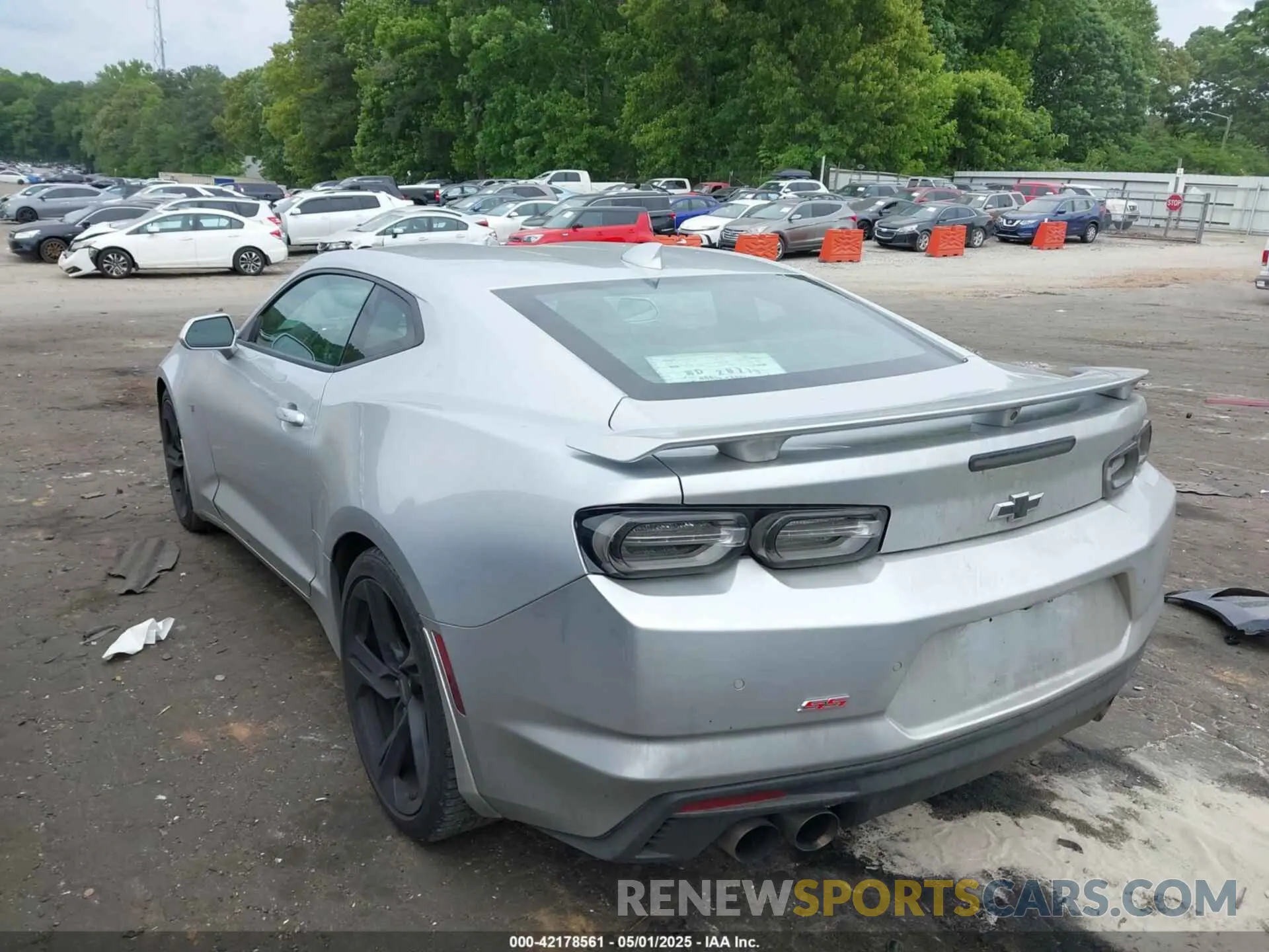 3 Photograph of a damaged car 1G1FH1R71K0111872 CHEVROLET CAMARO 2019
