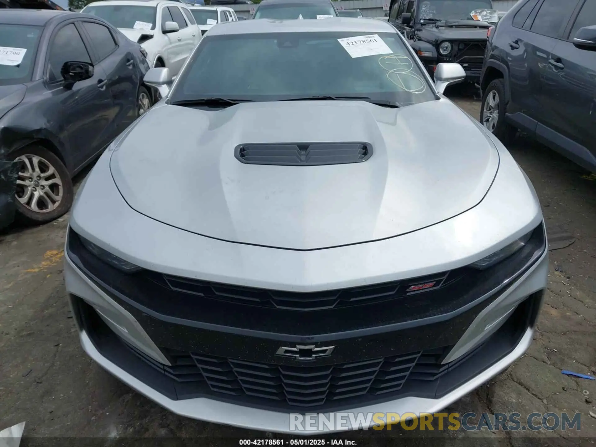 6 Photograph of a damaged car 1G1FH1R71K0111872 CHEVROLET CAMARO 2019