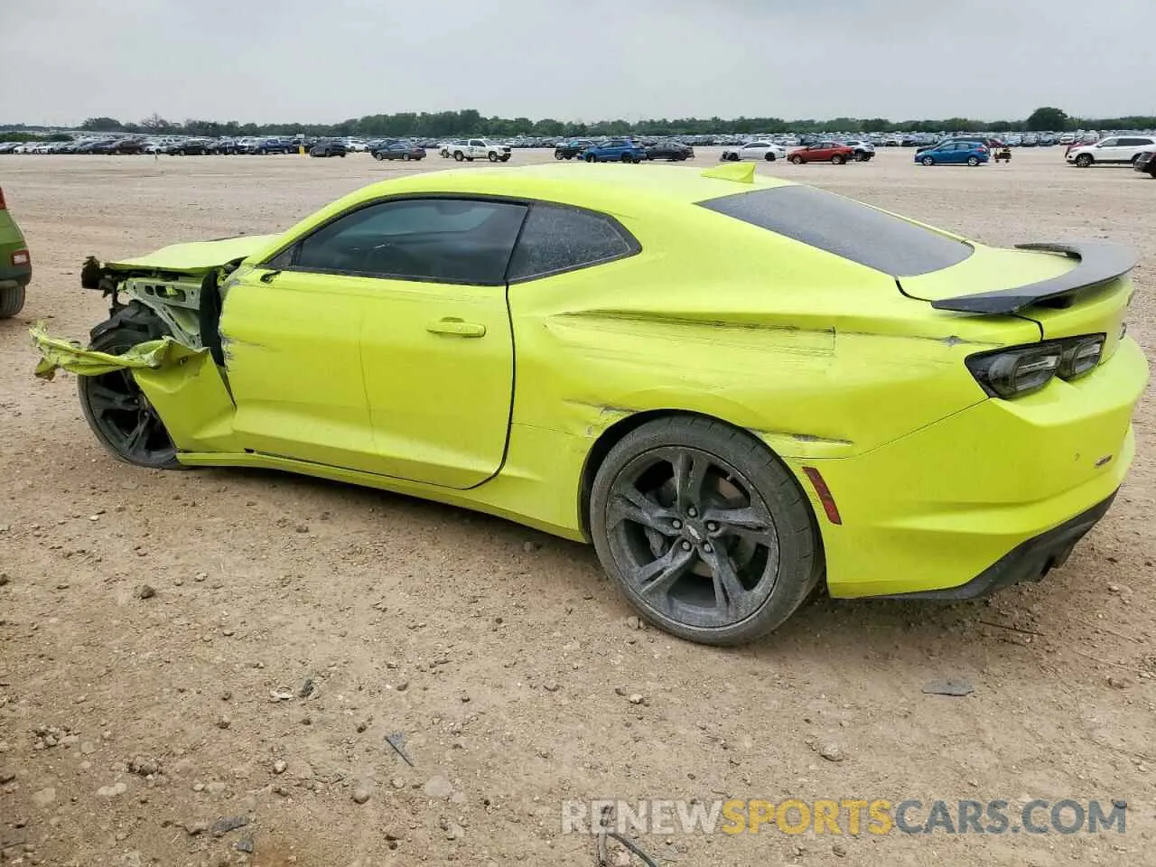 2 Photograph of a damaged car 1G1FH1R71K0153670 CHEVROLET CAMARO 2019