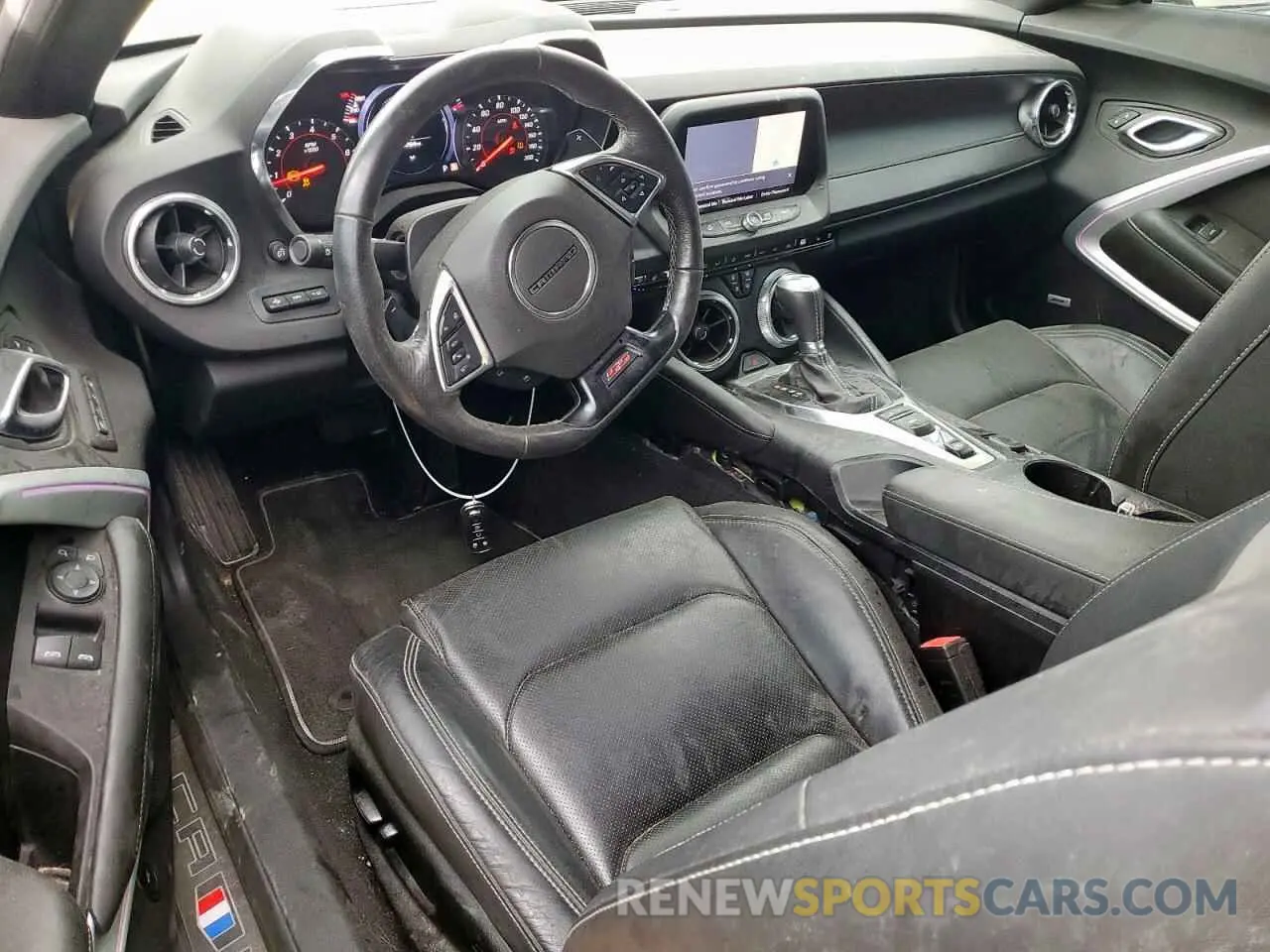8 Photograph of a damaged car 1G1FH1R71K0153670 CHEVROLET CAMARO 2019