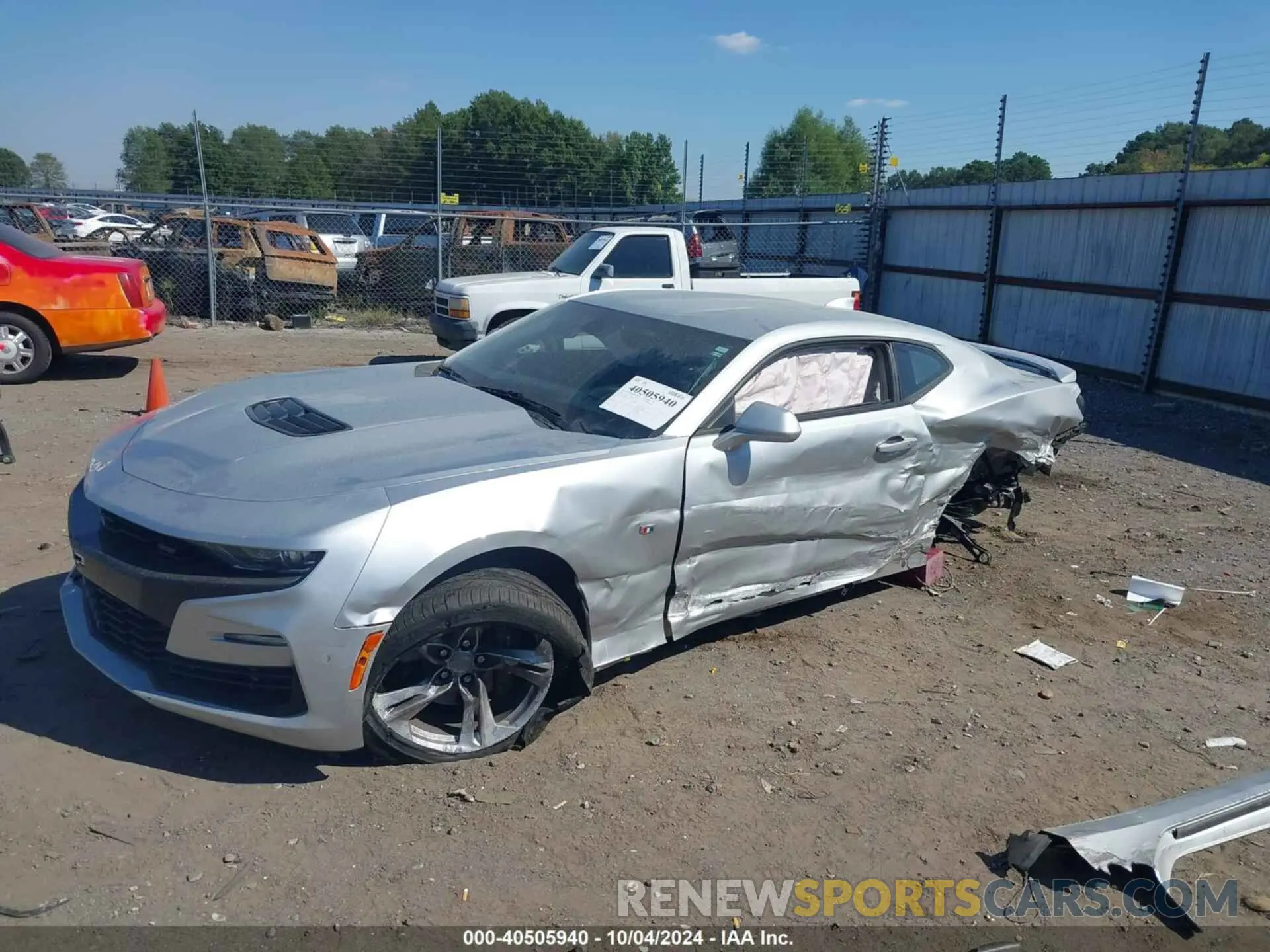 2 Photograph of a damaged car 1G1FH1R72K0100119 CHEVROLET CAMARO 2019