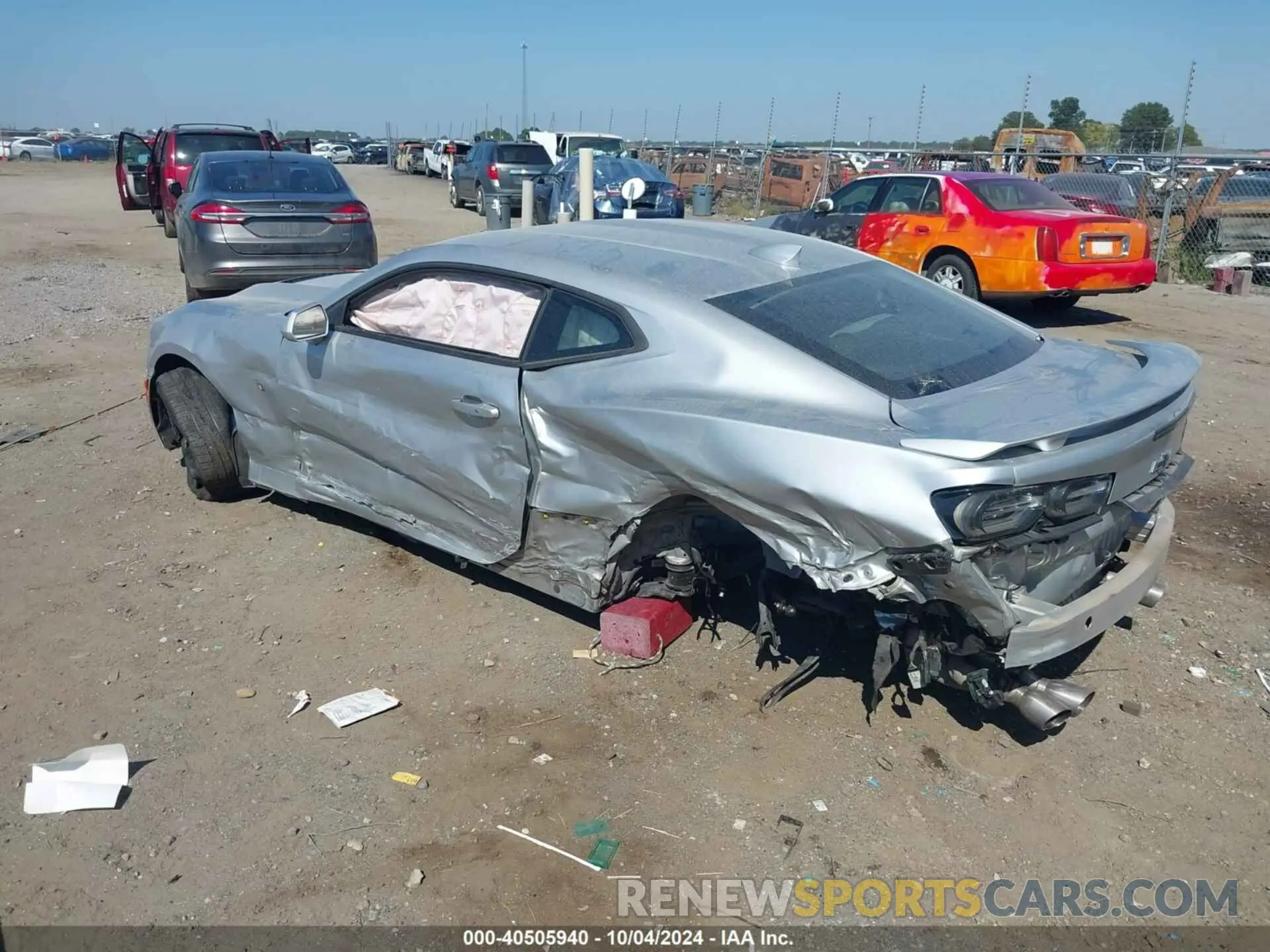 3 Photograph of a damaged car 1G1FH1R72K0100119 CHEVROLET CAMARO 2019