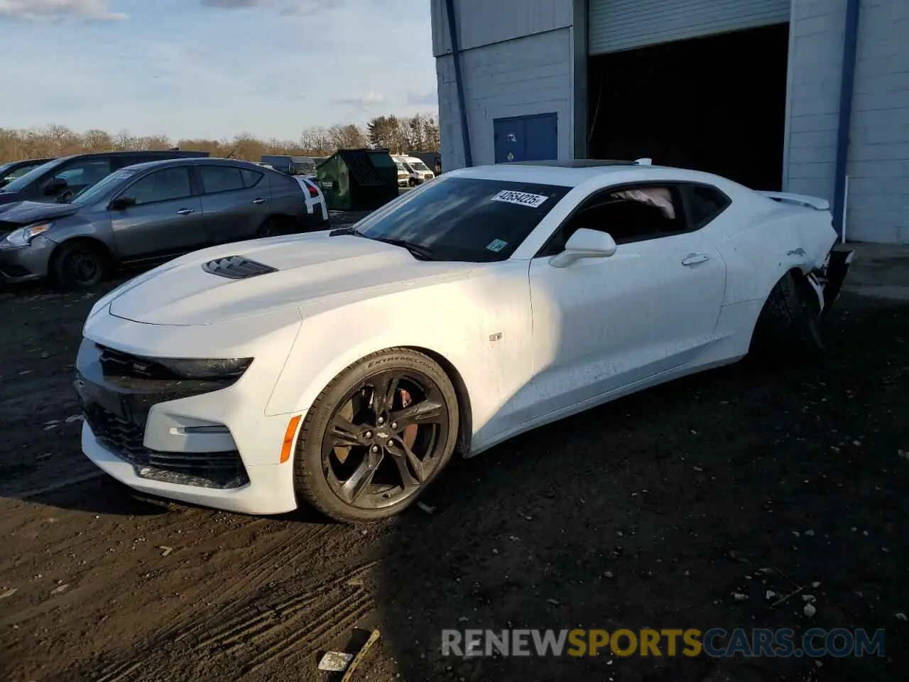 1 Photograph of a damaged car 1G1FH1R72K0131659 CHEVROLET CAMARO 2019