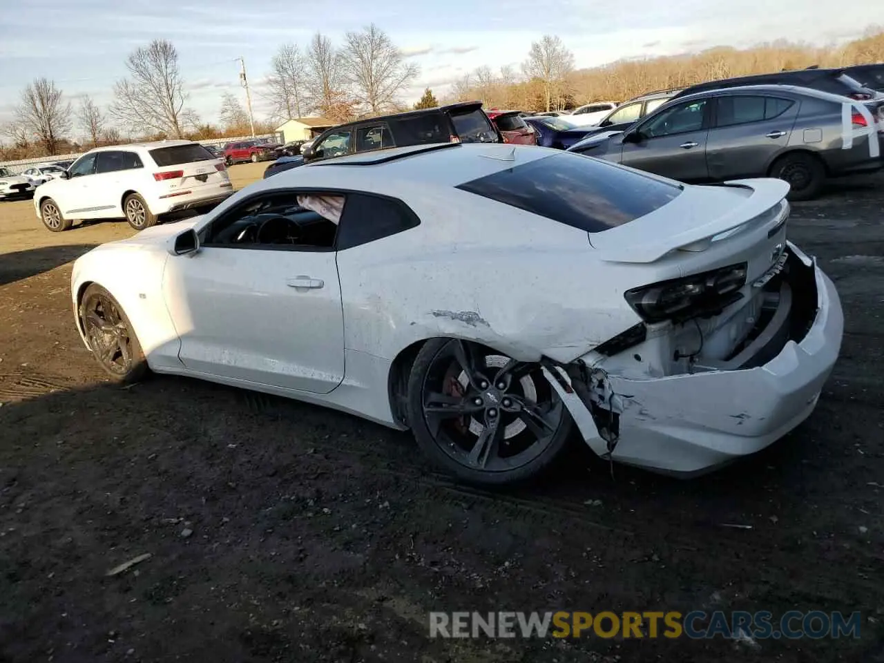 2 Photograph of a damaged car 1G1FH1R72K0131659 CHEVROLET CAMARO 2019