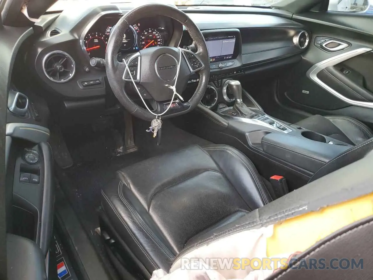 8 Photograph of a damaged car 1G1FH1R72K0131659 CHEVROLET CAMARO 2019