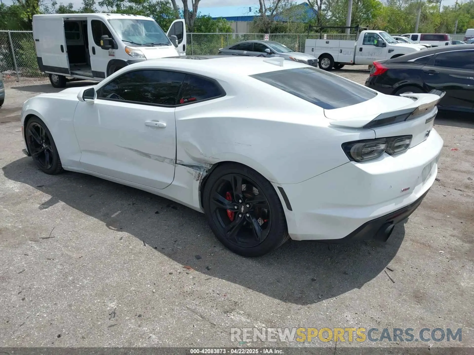 3 Photograph of a damaged car 1G1FH1R72K0132696 CHEVROLET CAMARO 2019
