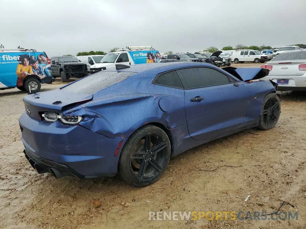 3 Photograph of a damaged car 1G1FH1R73K0106480 CHEVROLET CAMARO 2019