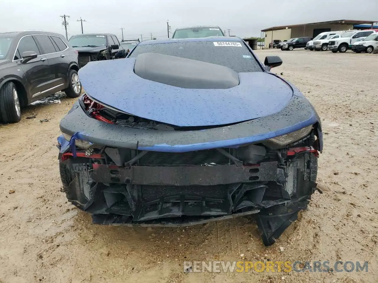 5 Photograph of a damaged car 1G1FH1R73K0106480 CHEVROLET CAMARO 2019