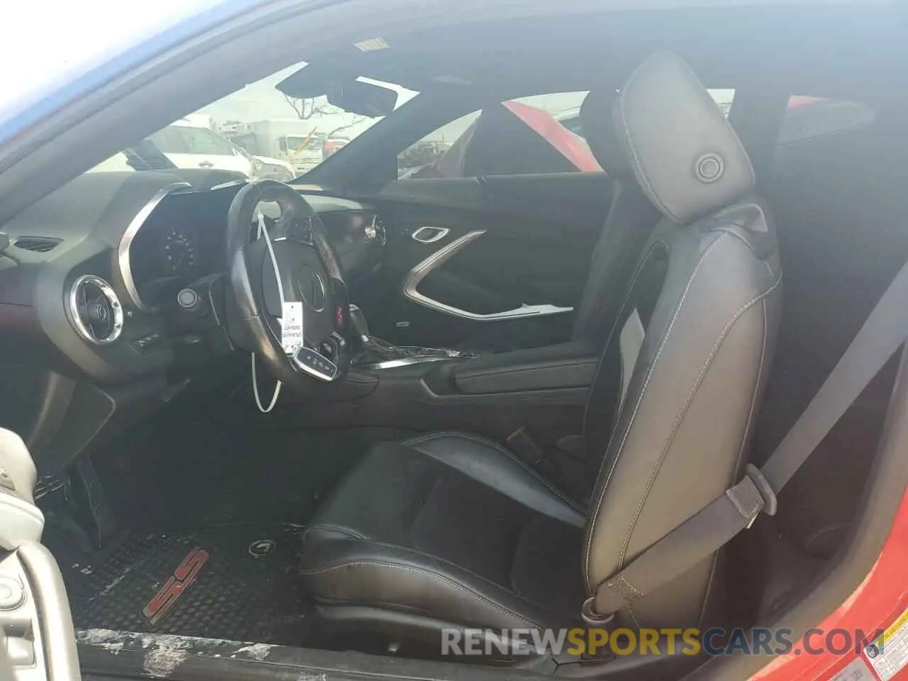 7 Photograph of a damaged car 1G1FH1R73K0106480 CHEVROLET CAMARO 2019