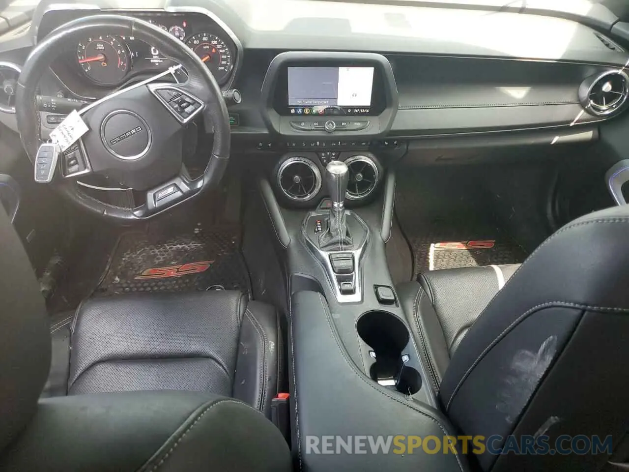 8 Photograph of a damaged car 1G1FH1R73K0106480 CHEVROLET CAMARO 2019