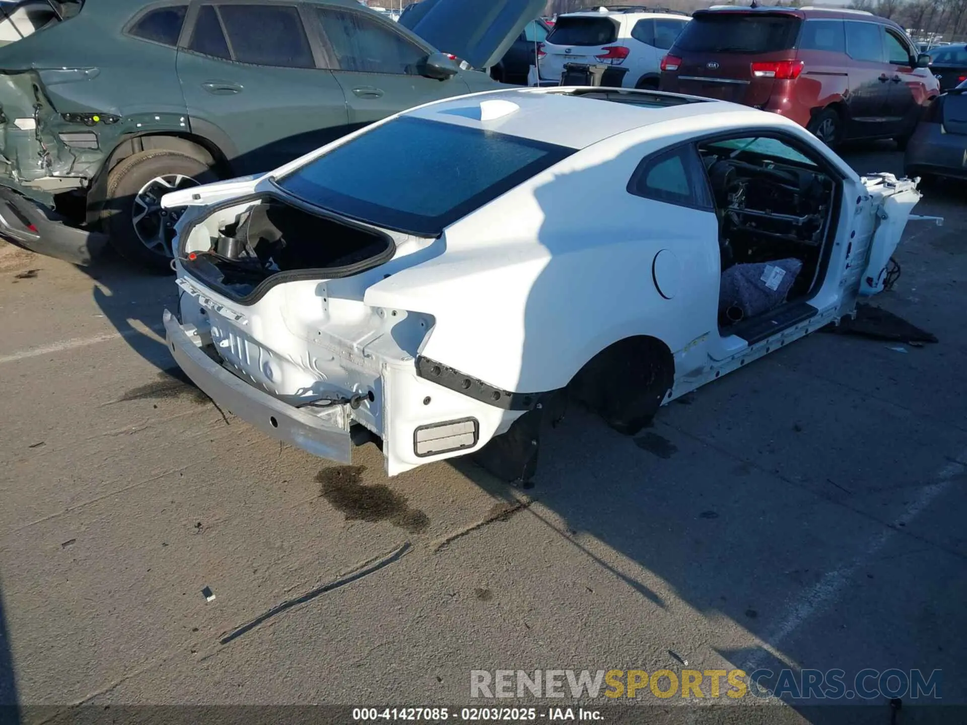 4 Photograph of a damaged car 1G1FH1R73K0129189 CHEVROLET CAMARO 2019