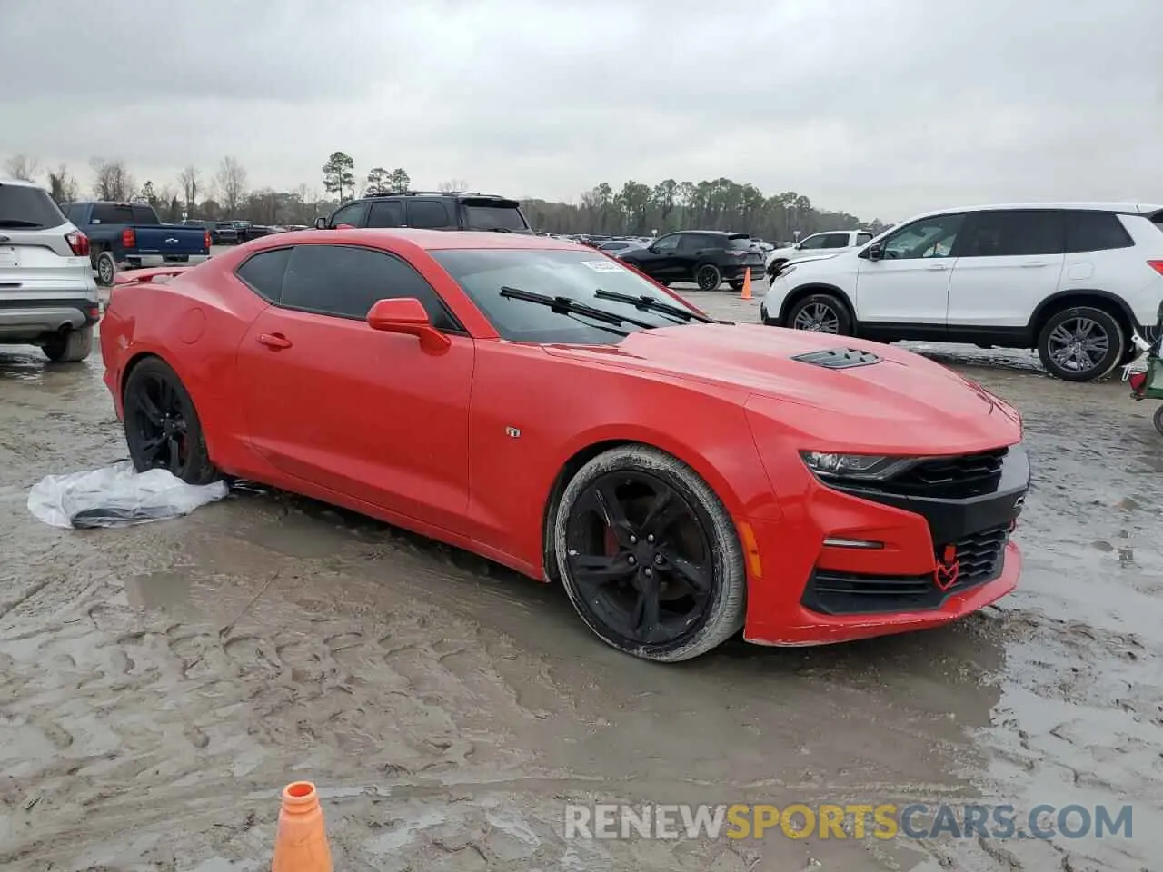 4 Photograph of a damaged car 1G1FH1R74K0107167 CHEVROLET CAMARO 2019