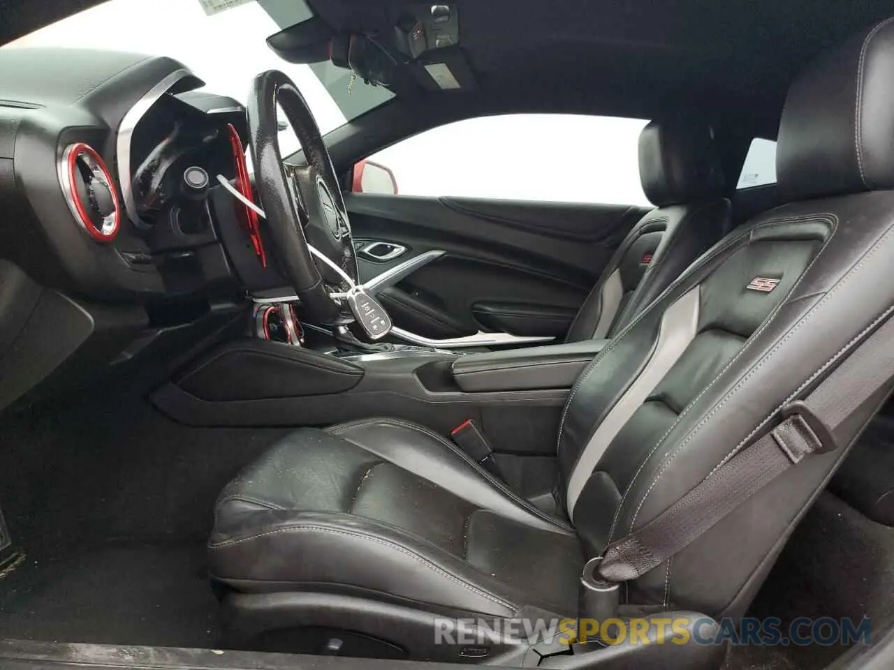 7 Photograph of a damaged car 1G1FH1R74K0107167 CHEVROLET CAMARO 2019
