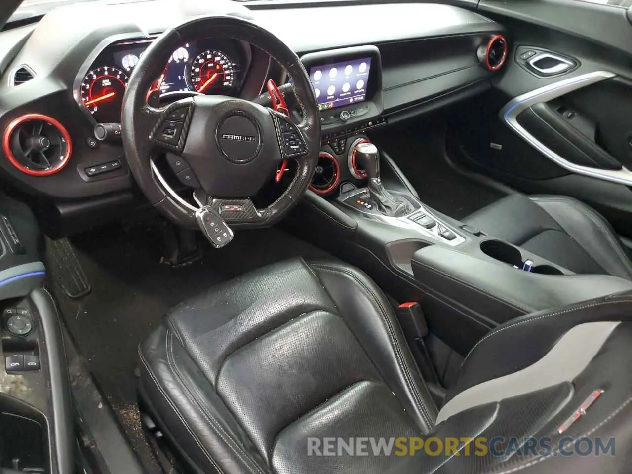 8 Photograph of a damaged car 1G1FH1R74K0107167 CHEVROLET CAMARO 2019