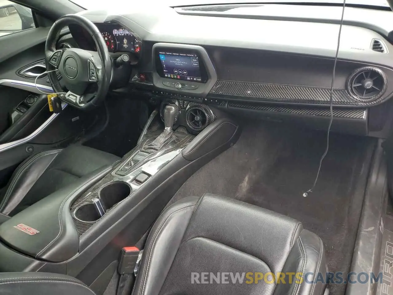 8 Photograph of a damaged car 1G1FH1R76K0121331 CHEVROLET CAMARO 2019