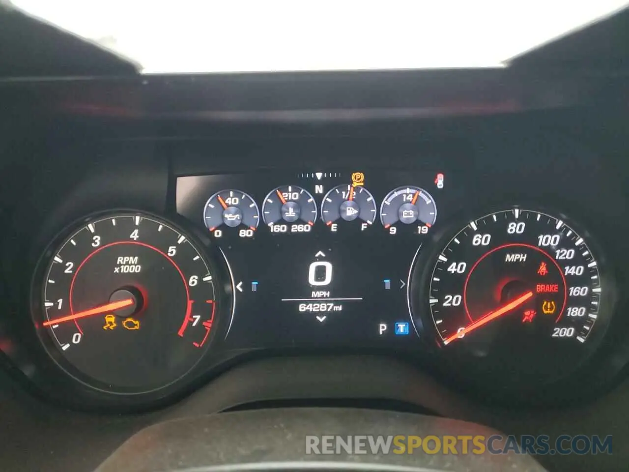 9 Photograph of a damaged car 1G1FH1R76K0121331 CHEVROLET CAMARO 2019