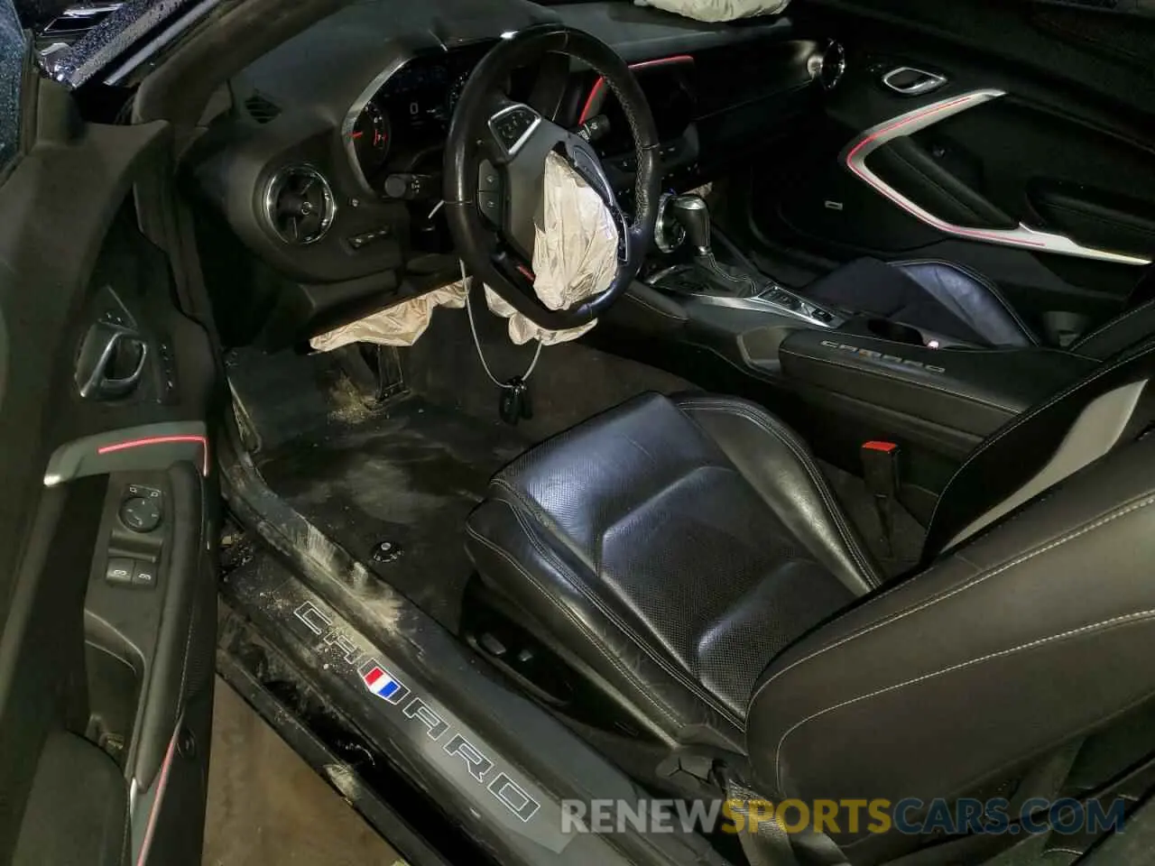 8 Photograph of a damaged car 1G1FH1R76K0129350 CHEVROLET CAMARO 2019