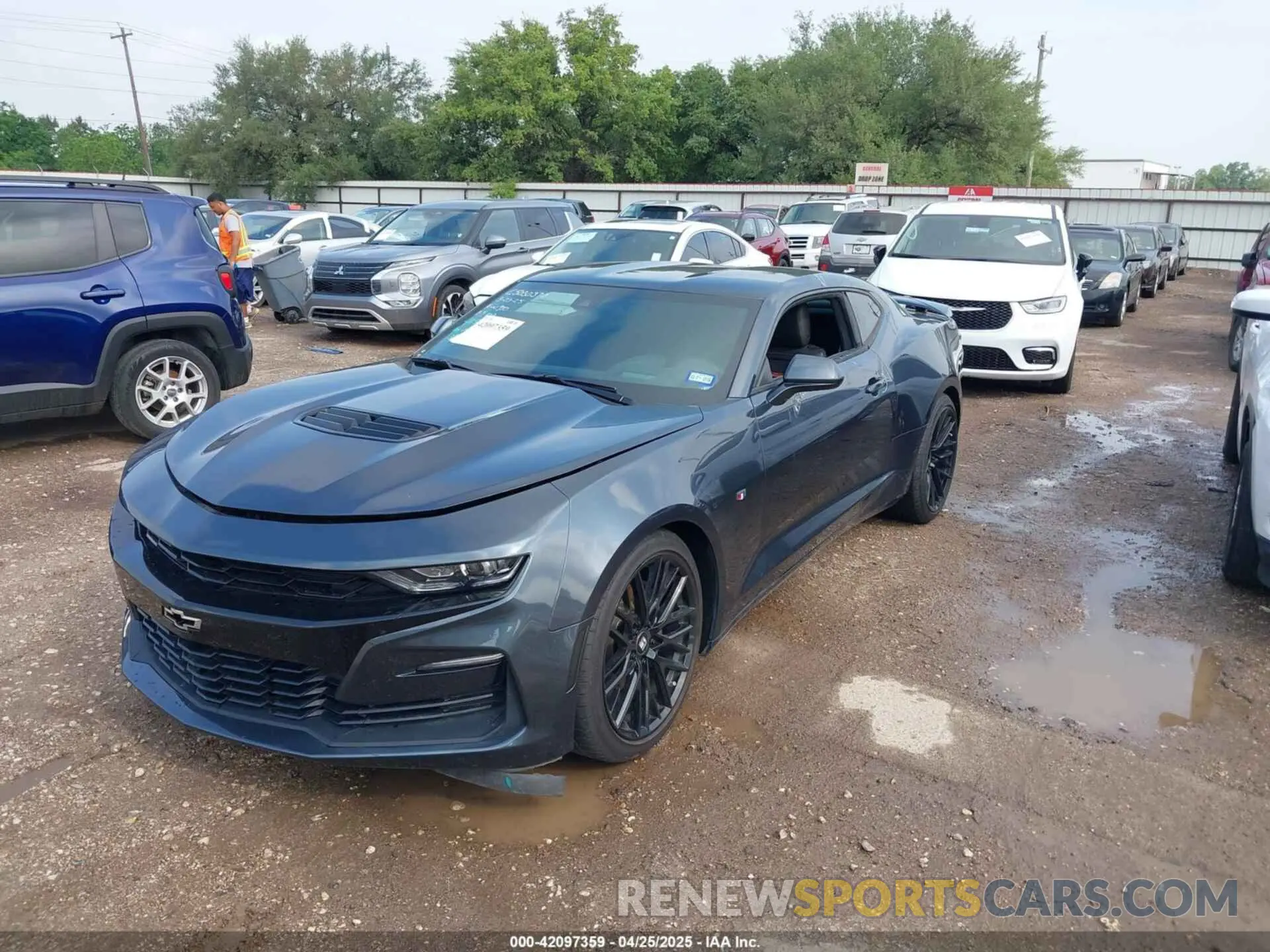 2 Photograph of a damaged car 1G1FH1R76K0151851 CHEVROLET CAMARO 2019