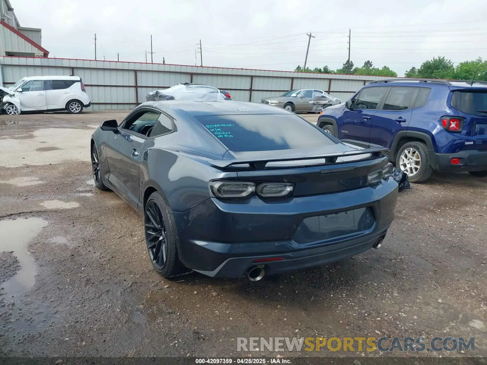 3 Photograph of a damaged car 1G1FH1R76K0151851 CHEVROLET CAMARO 2019