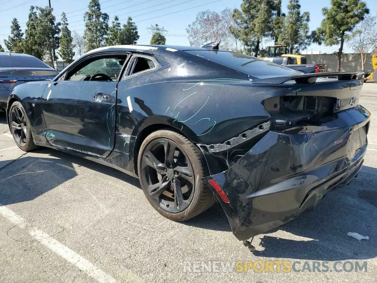 2 Photograph of a damaged car 1G1FH1R78K0105941 CHEVROLET CAMARO 2019