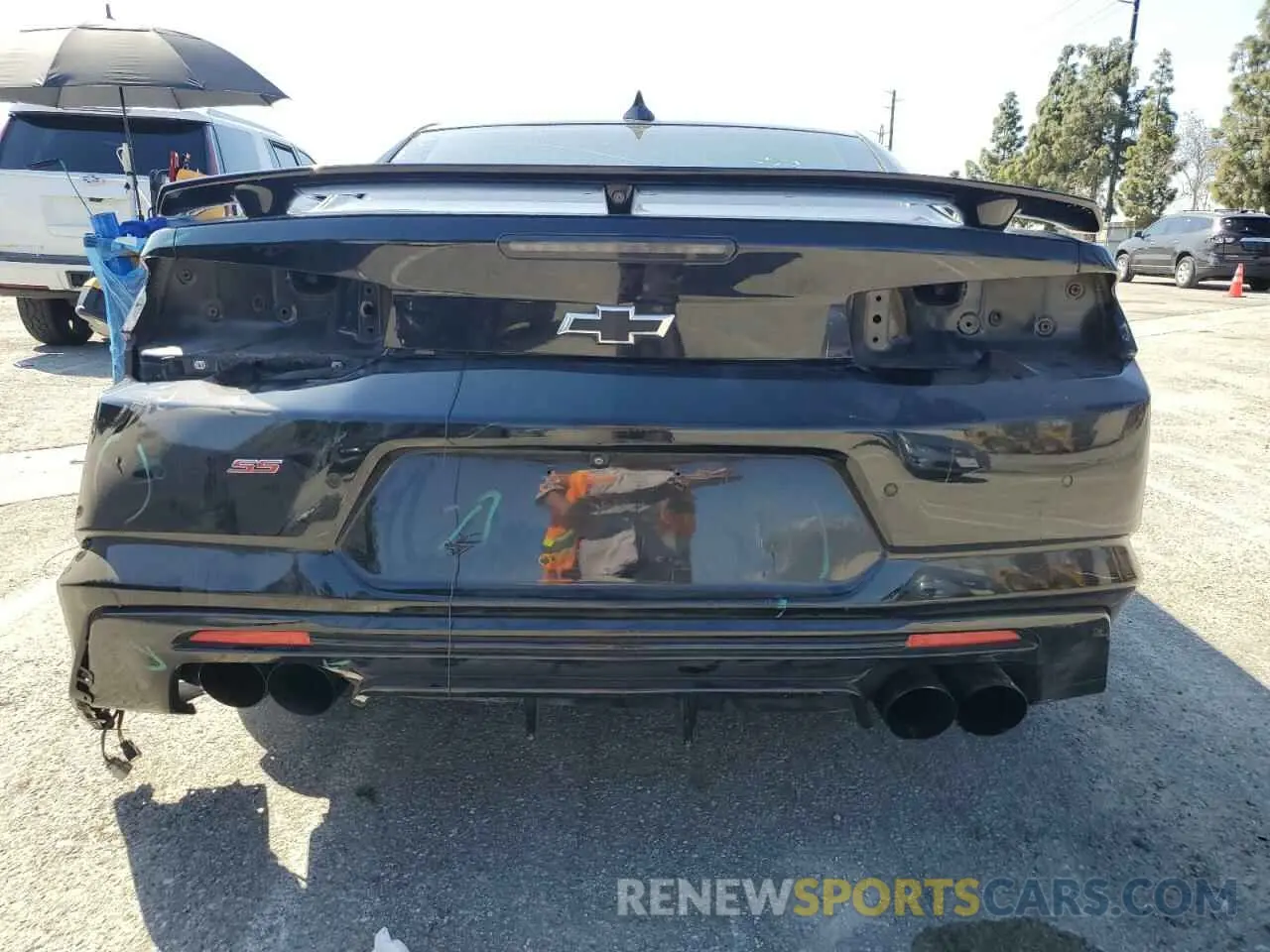 6 Photograph of a damaged car 1G1FH1R78K0105941 CHEVROLET CAMARO 2019