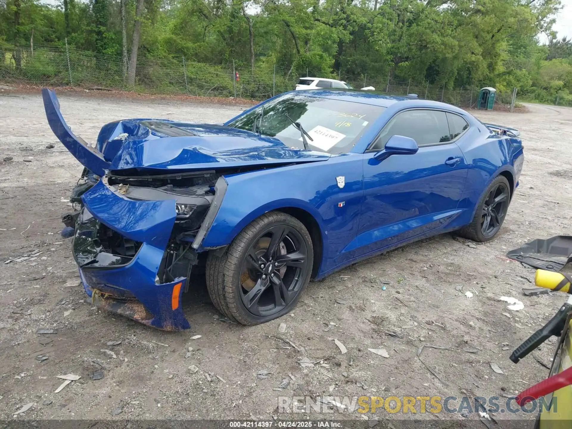 2 Photograph of a damaged car 1G1FH1R79K0123624 CHEVROLET CAMARO 2019