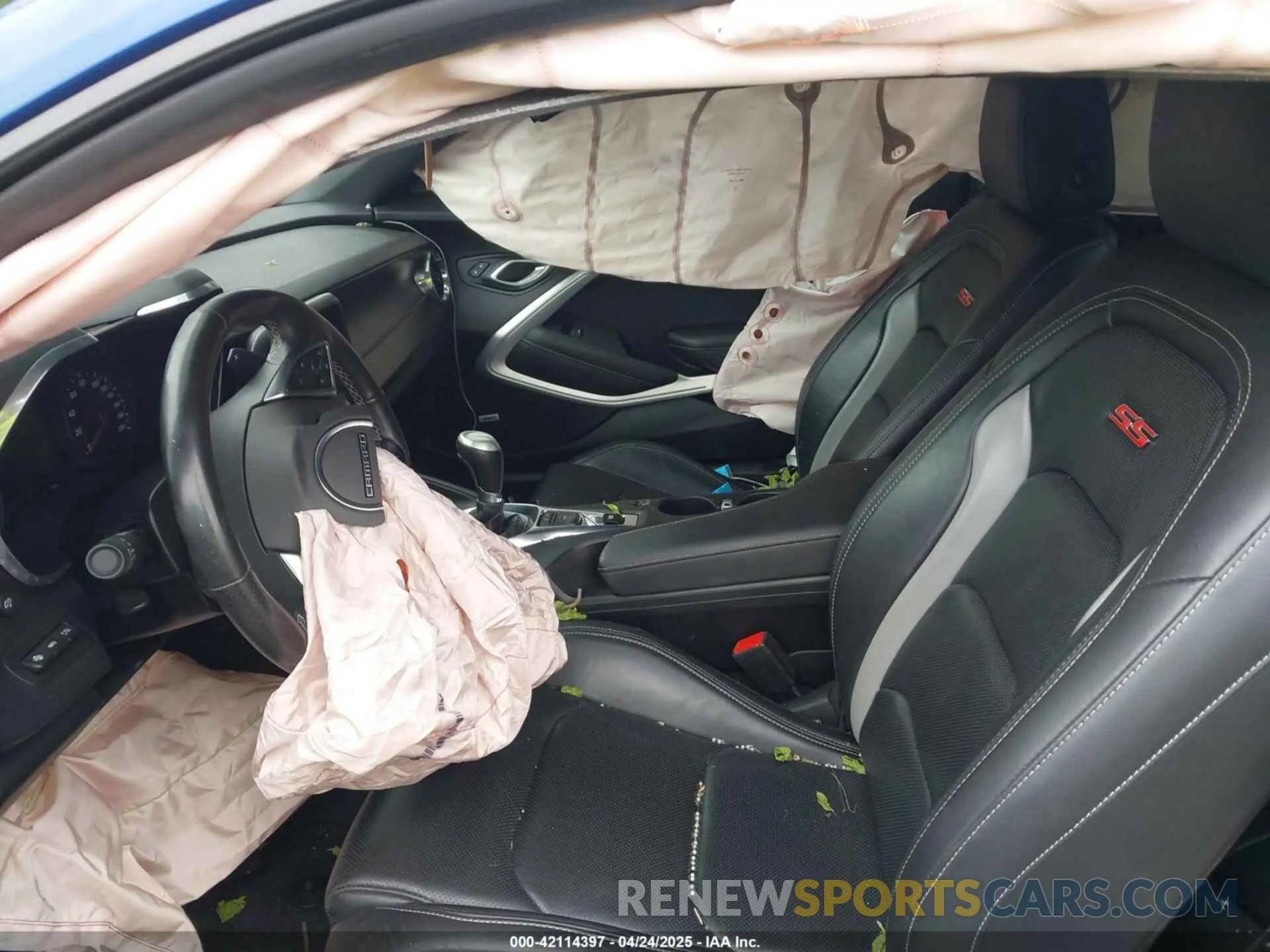 5 Photograph of a damaged car 1G1FH1R79K0123624 CHEVROLET CAMARO 2019