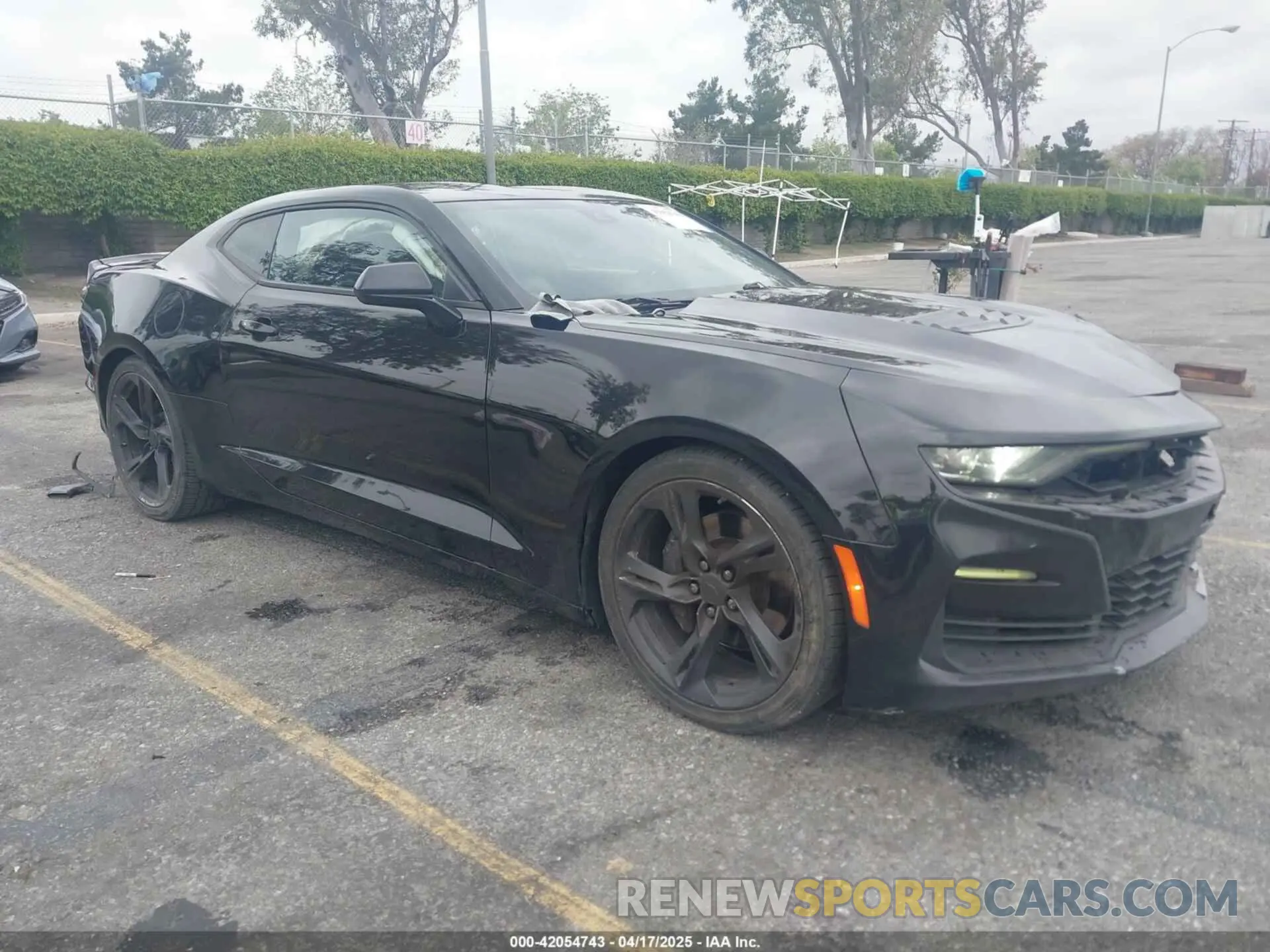1 Photograph of a damaged car 1G1FH1R7XK0105035 CHEVROLET CAMARO 2019
