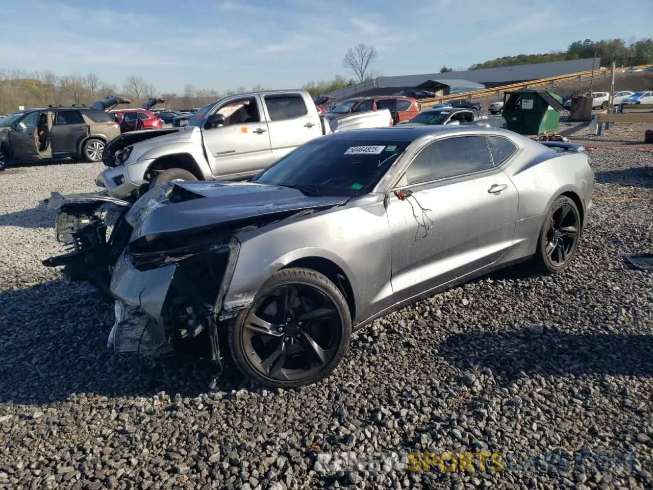 1 Photograph of a damaged car 1G1FH1R7XK0136575 CHEVROLET CAMARO 2019
