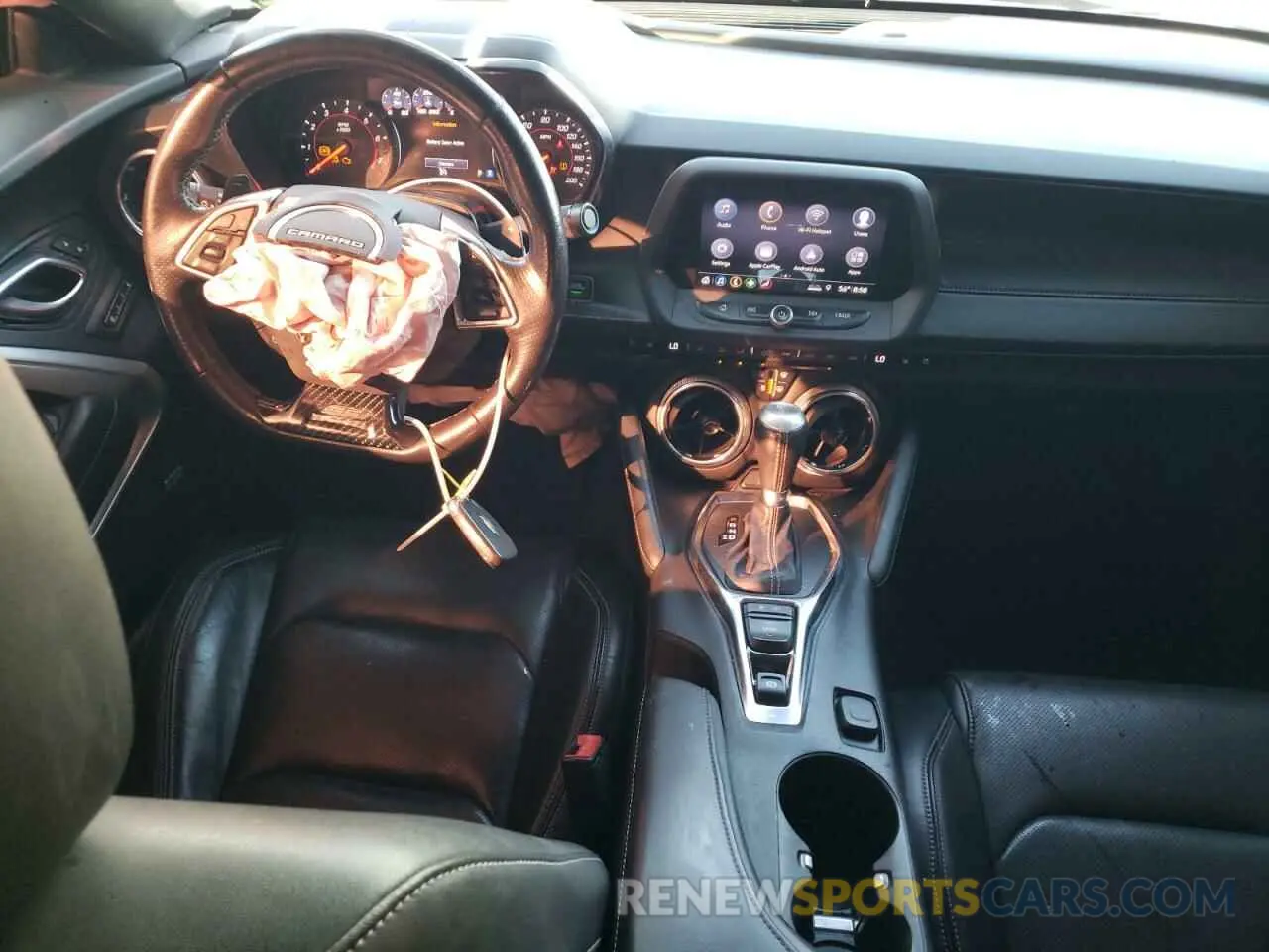 8 Photograph of a damaged car 1G1FH1R7XK0136575 CHEVROLET CAMARO 2019