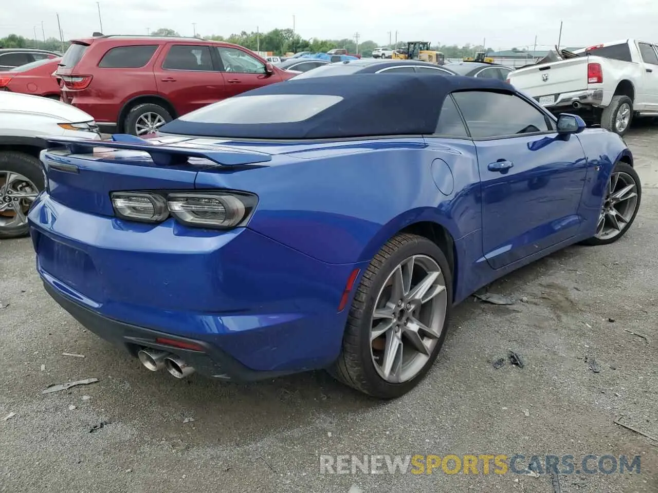 3 Photograph of a damaged car 1G1FH3D70K0108433 CHEVROLET CAMARO 2019