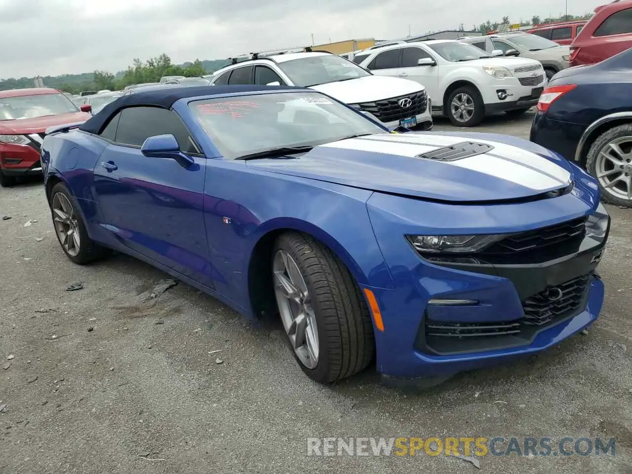 4 Photograph of a damaged car 1G1FH3D70K0108433 CHEVROLET CAMARO 2019