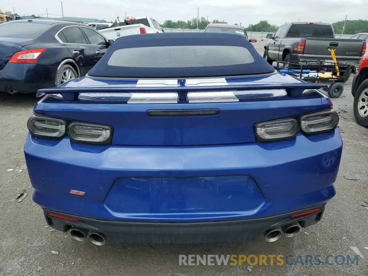 6 Photograph of a damaged car 1G1FH3D70K0108433 CHEVROLET CAMARO 2019