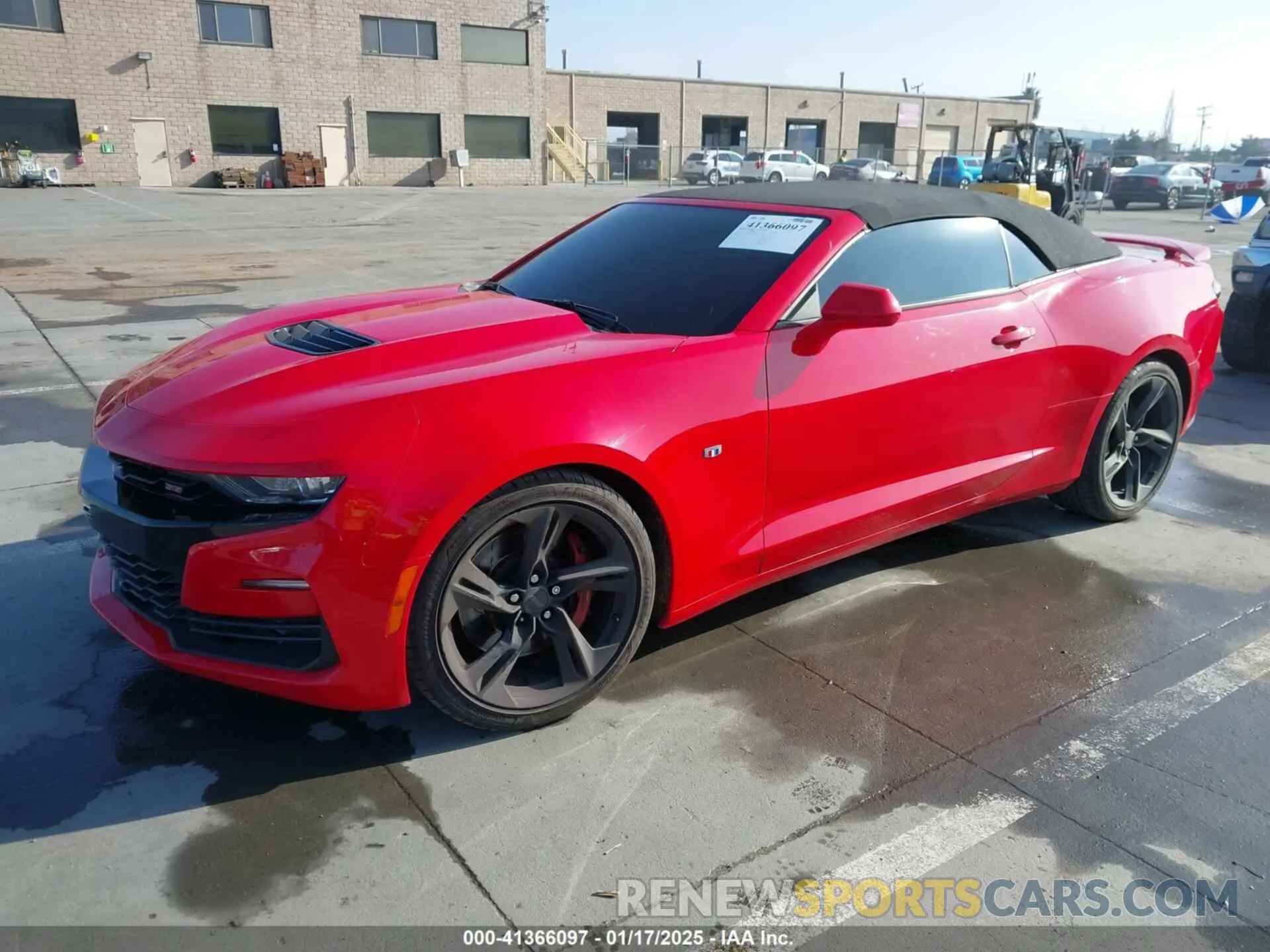 2 Photograph of a damaged car 1G1FH3D71K0126925 CHEVROLET CAMARO 2019